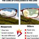 NORPERWIS 6 Pack Ladies Reading Glasses for Women Blue Light Blocking Spring Hinge Fashion Eyeglasses Readers for Women (Mix Color -4, 2.25, multiplier_x)