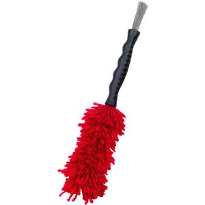 93044 2-in-1 Car Detail Brush , Black