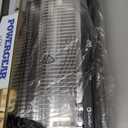 Comfort Zone CZQTV5M 750/1,500-Watt Ceiling Mounted Dual Quartz Radiant Heater with 90-Degree Adjustable Tilt, Metal Safety Grille, Overheat Protection (Hardware Included), Black