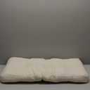 Indoor Bench Cushions, Tufted High-Density Foam Cushions for Indoor Furniture, Soft Bench Seat Cushion with Non-Slip Bottom, 36" X 14" X 4 (Cream)