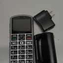 rtfone A400 Pro Silver - Large Button Cell Phone for Seniors丨4G LTE Unlocked Phones with SOS Button丨2MP Rear Camera丨Charging Dock丨1800mAh丨Dual SIM丨Speed Dial丨Volume Boost丨Hands-free丨Dumb Phone丨USB-C