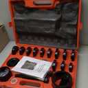 Orion Motor Tech Wheel Bearing Press Kit for Front Wheel Drive Bearing Removal & Installation, 24pc Wheel Bearing Puller Tool Set with Sliding Screws Universal Bushings Sleeves Storage Case