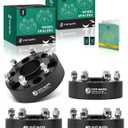 YHTAUTO 6x5.5 Hubcentric Wheel Spacers 2 inch Fits Silverado Sierra 1500, Forged 6x139.7mm, Chevy GMC Cadillac, Tahoe, Yukon, Suburban, 6 Lug Tire Spacers 50mm w/ M14x1.5 Studs 78.1mm Hub Bore 4PCS