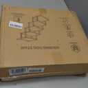 Extra Wide Dog Stairs for Car - Foldable 5-Step Non-Slip Pet Stairs for Home, Lightweight Dog Steps for Senior & Large Dogs to SUV, Truck, Bed - Supports 250 lbs