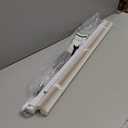 LazBlinds No Drill Blinds for Indoor Windows, Cordless 1" Vinyl Mini Blinds, Privacy S-Curve Blinds for Windows, Room Darkening Horizontal Window Blinds and Shades for Home, 20" W x 36" H, White