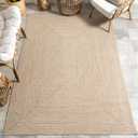 Nuloom Wynn Braided Indoor/Outdoor Runner Rug, 2' 6" x 6', Tan