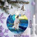 Jesus Christ Christmas Decorations - God Jesus Home Decor | Stained Glass Ornament | Christmas Ornaments for Tree | Christian Holiday Ornament Christian Gifts, Religion Gifts, Gift Ideas, Xmas Gift