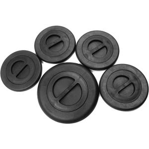 Bed Plug Cover Kit Compatible with 2014-2019 Dodge Ram 2500 3500 Replaces 68225506AA, Trailer Tow Cover for Truck with 5th Wheel/Gooseneck Towing Setups