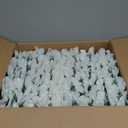 Artificial Flower Wall Backdrop 16pcs 16.5x16.5 Inch Silk Rose Floral Wall Panel Ideal for Wedding Celebrations, Festive Party Backdrops, and Elegant Home Decor-White