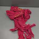 Meseey Large Velvet Bows for Farmhouse Wreaths, 20 x 10 Inches, 2 Pack, Door Decorations (Hot Pink)