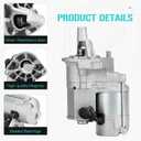 Starter 3.3L 3.8L for Dodge Caravan 99-04 Grand Caravan 99-03, for Chrysler Grand Voyager 3.8L 99 3.3L 00 Voyager 00-03, for Town & Country Van 3.3 3.8L 99-04, for Plymouth Voyager Grand Voyager 99-00