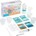 3 Pack Fun Express Rainbow Worms & Beads Slime Kit - Create Colorful Slime with Rainbow & Beads - Explore Creativity with Worms & - Colorful Slime Making Kit for Children,