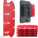 pop-tech 3M Sticky Pads Replacement for Socket Wallet Base,6pcs 3M VHB Double Sided Mounting Tape for PopWallet Grip, Adhesive Sticker for Socket Card Holder iPhone, Phone Wallet & Wallet Socket