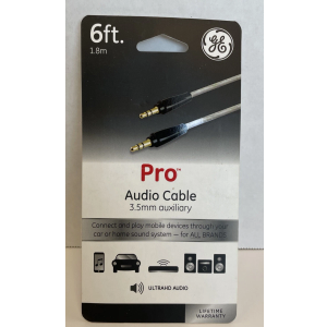 6ft. Pro Audio Cable 3.5mm Auxiliary