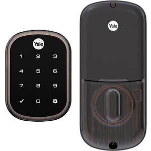 Yale Assure SL Deadbolt Lock, Oil Rubbed Bronze Keyless Entry Door Lock with Electronic Touchscreen with Keypad for Code Entry, YRD256-NR-0BP