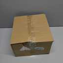 HyeFlora Artificial Faux Hanging Flowers Plants Basket for Outdoor Outside Decoration, Fake Silk Colorful Daisy in Planter for Porch Patio Garden Yard Home (6 Multicolor)