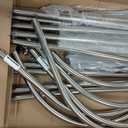 3 Bow Bimini Tops for Boats, Grey Boat Bimini Tops, 6'Lx 53" H x 67"-72" W