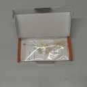 Headset Headworn Microphone - 3 Pin Mini XLR Head Microphone for AKG Samson Wireless System & Bodypack Transmitter  Beige Single Earhook Omnidirectional Headset Head Mic