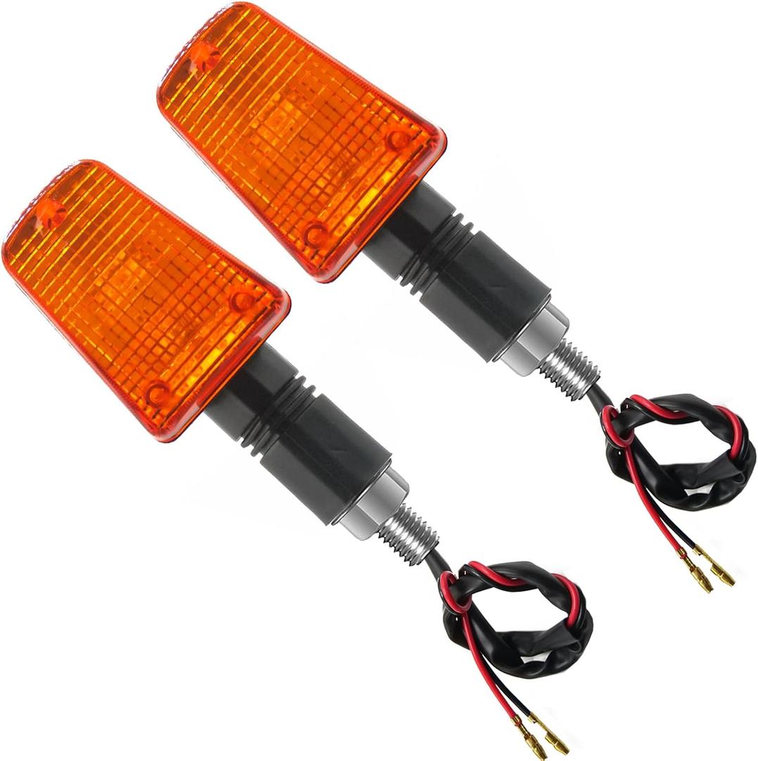 Motorcycle Turn Signals Compatible with Suzuki DR650 DR350 DR250 DR200 DR125 GSXR750 GSXR1100 High Beam Good Durability and Waterproof Performance