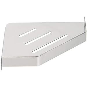 YISMAN Lavatory Bathroom Corner 304 Stainless Steel Shelf Wall Mount Triangular, Soap Holder,Polished
