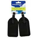 TS 2-PK LEATHER LUGGAGE TAGS
