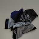 Graduated Compression Socks for Women & Men 20-30mmhg Knee High Socks Travel Hiking Running Stocking (Large-X-Large, 05-5 Pairs Multi Stripe 02)