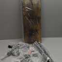 Merapi 24" Industrial Floating Shelves, Pipe Shelves for Wall, 2 Tier Rustic Wood Wall Shelves for Home Dcor, Bedroom, Living Room, Bathroom