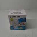 Comfort Zone Portable Clip on Fan with Fully Adjustable Tilt, Electric, 6 inch, Quiet, Indoor, 2 Speed, Mini Desk Fan, Table Fan, Airflow 6.53 ft/sec, Ideal for Home, Bedroom, Dorm & Office, CZ6C (White)