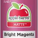 Apple Barrel Acrylic Paint in Assorted Colors (2 oz), 20591, Bright Magenta