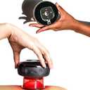 REVO The Original 4-in-1 Smart Cupping Therapy Massager, Red Light Therapy for Targeted Pain Relief, Knots, Aches, Muscle Soreness, Circulation & Tighter Skin, Portable Electric Massager