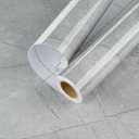 2 x  HotDecor Modern Marble Contact Paper Peel and Stick Black Wallpaper for Kitchen Bedroom Self Adhesive Countertop Contact Paper for Cabinets Shelf Liners Desk Light Grey Wallpaper 15.8 X 118