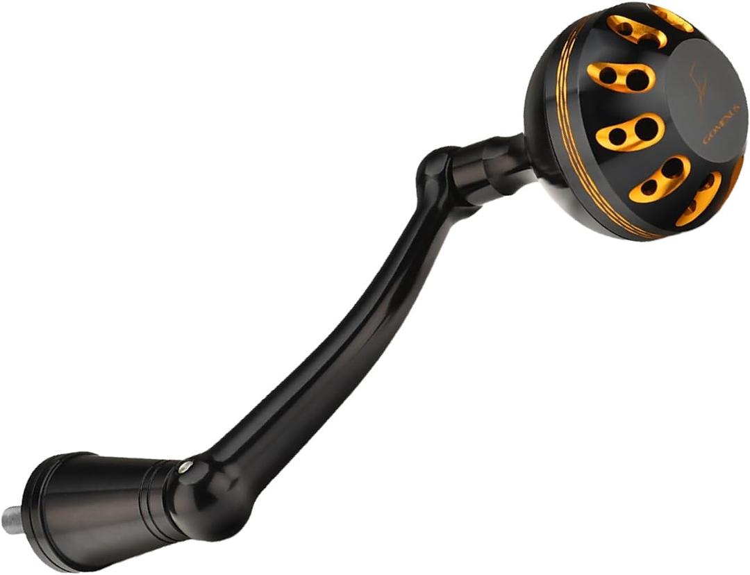 GOMEXUS Power Handle Compatible for Penn Battle III&IV Spinning Fishing Reel Replacement Carnk (Make Sure Your Reel's Size & Please Note The First Picture)