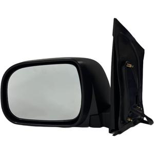 Driver Side View Mirror Compatible with 2004-2010 For Toyota Sienna Manual Folding heated Power adjustment Black Left Outside Exterior Mirror TO1320205