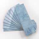 Tilingview 30 PCS Peel and Stick Backsplash Tile for Kitchen/Bathroom/Living Room, 3"x 9" Self-Adhesive Subway Tile for Backsplash, Imitation Glazed Tiles/Handmade Tiles (Glossy Sky Blue)