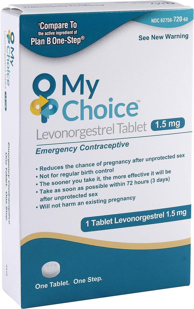 2 x Ohm My Choice Emergency Contraceptive Pill. A Safe and Effective Way to Lower Your Chances to get Pregnant After unprotected Sex. Active Ingredient Levonorgestrel Tablet 1.5mg