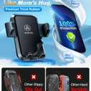 [True Anti-Vibration] Car Phone Holder VANMASS2025 Ultimate Military-Grade UpgradedSuction Cell Mount Truck Stand Cradle for Dashboard Windshield Vent for iPhone 16 Pro Max 15 14 13 Samsung Android