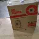 Air Blower, 450W 0.6HP Inflatable Blower, Portable and Powerful Bounce House Blower, 1750Pa Commercial Air Blower Pump Fan, Used for Inflatable Bouncy Castle and Jump Slides, Yellow