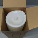 4" x 10" Large Outdoor Flameless Candle with Remote and Timer, Waterproof Battery Operated Flickering LED Pillar Candle for Lanterns, Ivory Plastic, 1 Pack (Battery Not Included)