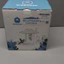 birdsnap TUC Bird Feeder with Camera 2K HD, Solar Panel 32GB Card 4-in-1 Perch, 160View Auto Detect & Notify AI Identify Video Bird Camera Wireless Outdoors Ideal Gift for Birds Lover (Blue)