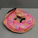 Inflatable Dog Cone Collar with Enhanced Anti-Licking, Soft Neck Donut for Dogs Cats, Recovery Pet Cone Collar After Surgery for Large Medium Small Dogs (Donut Pink2, Large)