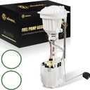 Electric Fuel Pump Module Assembly Compatible with 2004-2010 Dodge Ram 1500 2500 3500 3.7L 4.7L 5.7L Replace E7186M E7182M VANBOL0130 with Short Bed 26 Gal. 34 Gallon Tank O-ring Pickup Truck