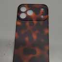 Magnetic for iPhone 17 Pro Max Tortoise Case [Compatible with MagSafe] [Full Camera Protection] Cute Leopard Matte Phone Cover for Women Girly - Tortoiseshell