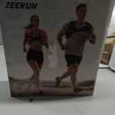 Zeerun Weighted Vest for Women & Men with Reflective Stripe and Adjustable Buckle, Comfortable & Durable Rucking Vest for Walking, Running & Strength Training, 10lbs