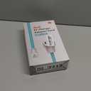 Shell NEMA 5-15P to 14-50R for Level 1 EVs,50 Amp to 15 Amp 110 Volt RV Adapter Cord Electrical Power Plug,Heavy Duty STW 10 Gauge 20 Inch