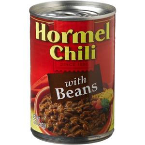 Hormel, Chili with Beans, 15oz Can (Pack of 4) BBD: 04-2029