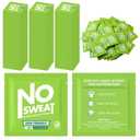 Timgle 150 Pcs Antiperspirant Deodorant Wipes Individually Wrapped Bulk Armpit Deodorant Sweat Wipes Body Wipes for Women Men Teens Underarm Armpit Excessive Sweating(Bright)