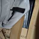 Room Divider Single Panel, 71''W x 71''H Height Adjustable Large Room Divider Panel for Office, Fabric Portable Privacy Screen Wall Divider for Room Separation, Freestanding Partition Separators (Grey)