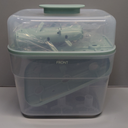 Momcozy 3 Layers Large Bottle Sterilizer and Dryer, Fast Sterilize and Dry, Universal Bottle Sterilizer for All Bottles & Breast Pump Accessories, Touch Screen & Auto-Off Bottle Sanitizer