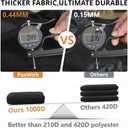 55" Grill Cover for Weber Char-Broil Nexgrill,2026 Upgrade 1000D Heavy Duty