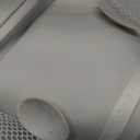 Splash Guard for Bathtub Kids,Toy Tray Caddy Holder Storage,Bath Toy Storage Bag,Guard for Bathtub with Mesh Bathtub Toys Storage,Super Adsorption - Extended Design for Splash Protection,Silicone,Gray